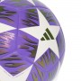 Bola Adidas Treino UEFA Champions League - Branco/Roxo